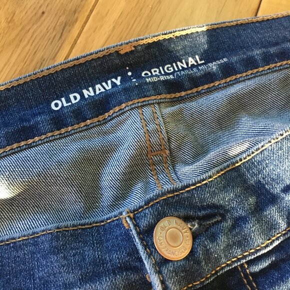 Old Navy Original High Rise Denim Jeans 18 Tall - Picture 10 of 16